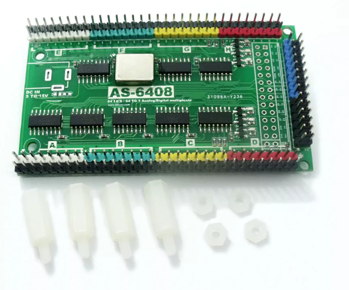 AS-6408, аналого-цифровой мультиплексов 64 в 8