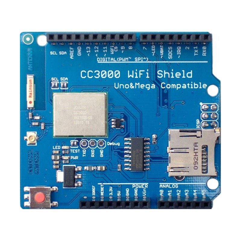 CC3000, Wi-Fi shield