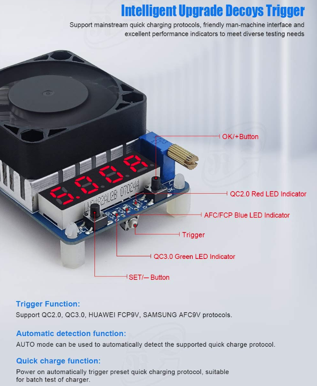 HD35, электронный нагрузочный резистор