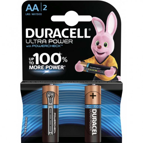 LR6 (AA) батарейка DURACELL Ultra Power 2шт