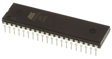 AT89S8253-24PU, Микроконтроллер 8-Бит 8051 24МГц 12КБ Flash [DIP-40]