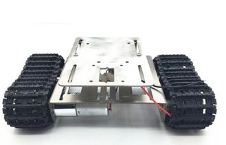 Metal robot Tank, гусеничное шасси 2WD