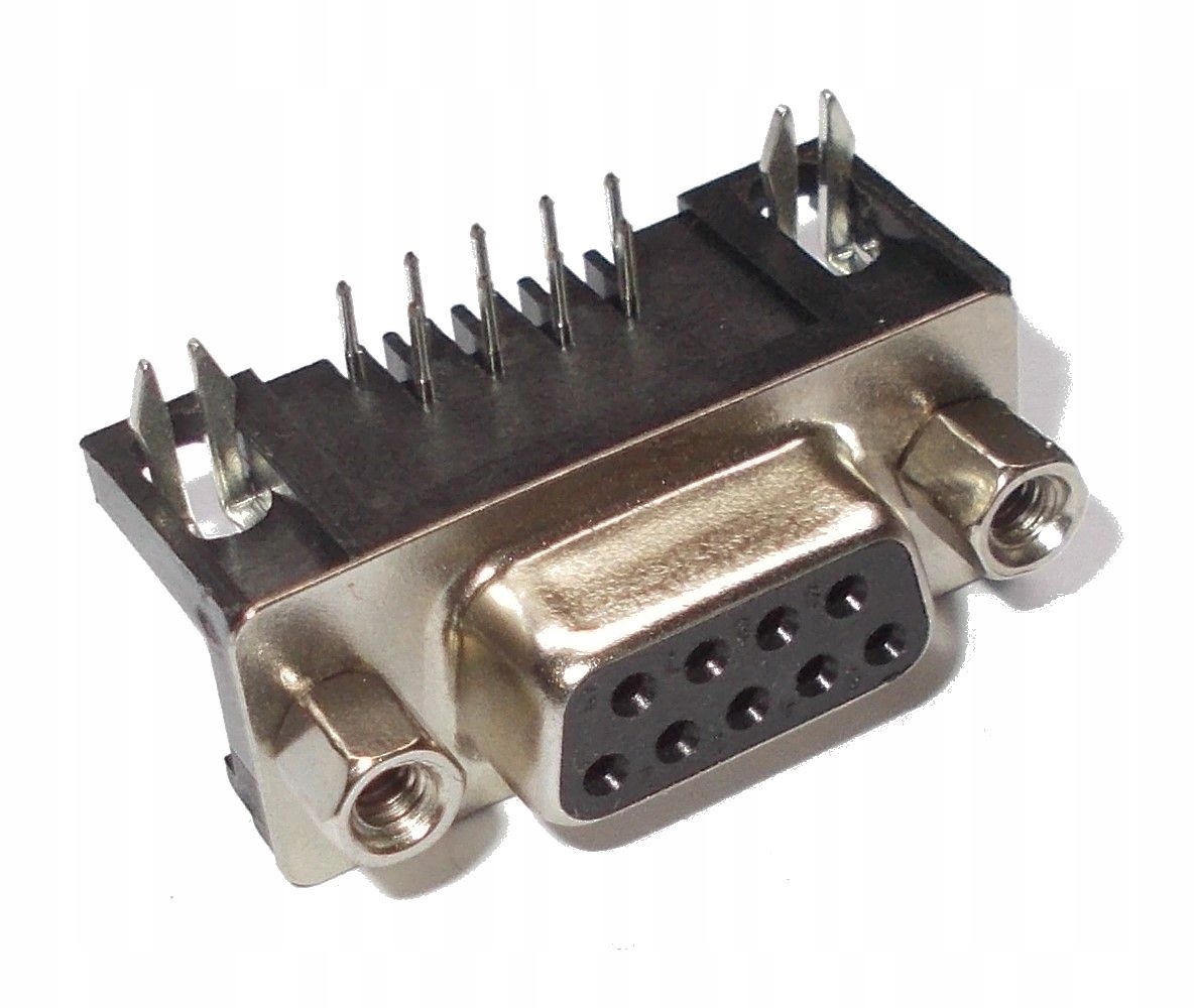 C0550-09MACBSBR DBR 9-M, разъём D-SUB на плату 9 контактов male