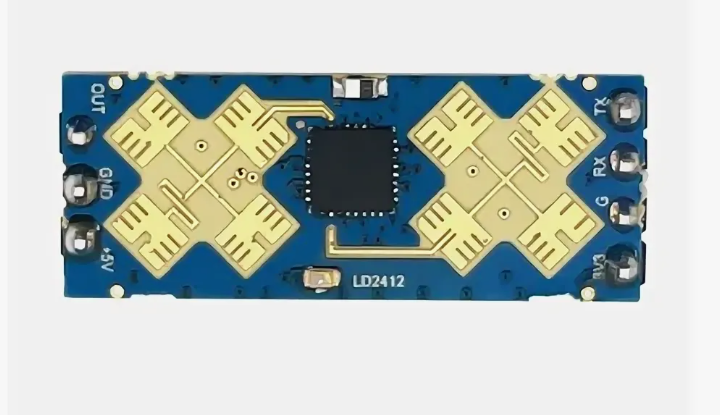 HLK-LD2412, микроволновый датчик обнаружения 24ГГц ISM 75 град.