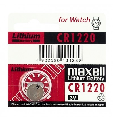 CR1220 батарейка MAXELL 1шт