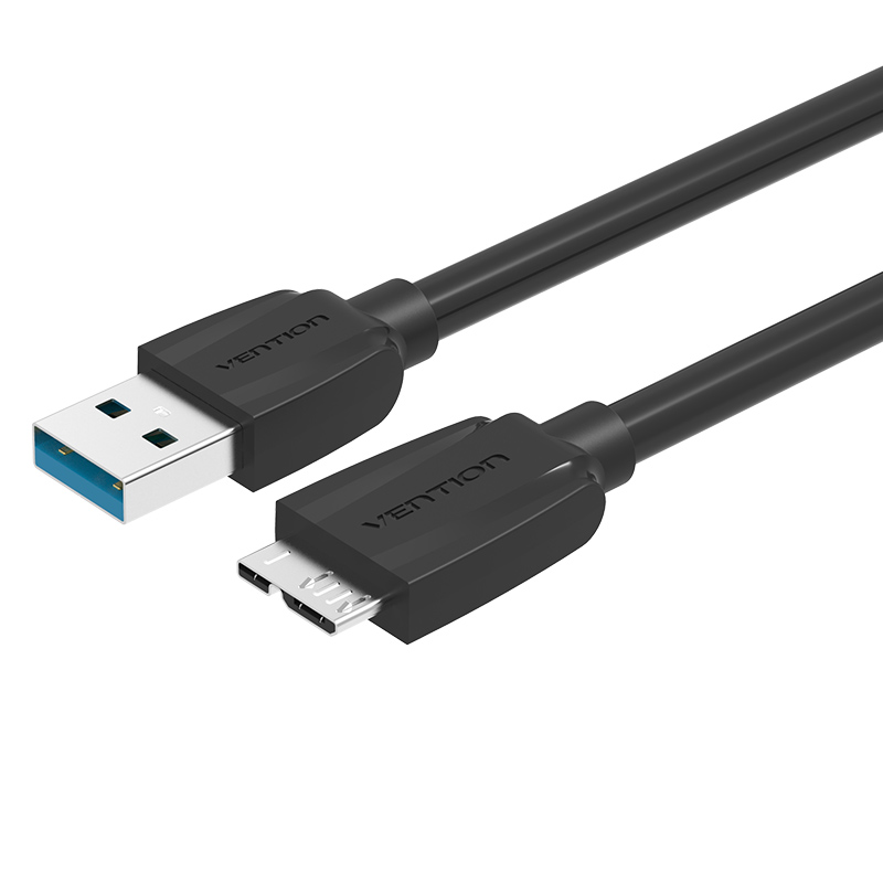 Кабель Vention USB 3.0 AM/micro B - 1м, Black Edition VAS-A48-B100