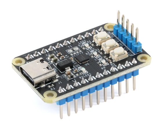 PY32F002B, отладочная плата 1.7-5.5В I2C SPI USART SRAM