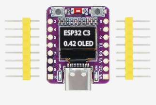 ESP32-C3 OLED, отладочная плата с дисплеем