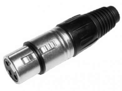 Кабель XLR 3-pin на кабель Ni/Pl с кабелем 5см