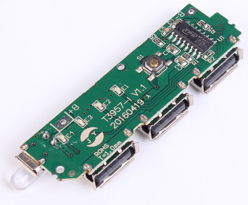 Модуль зарядного устройства USBx3 5В 2А