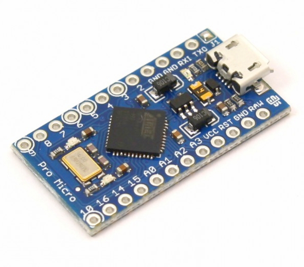 Arduino Pro micro, отладочная плата на базе atmega32u4