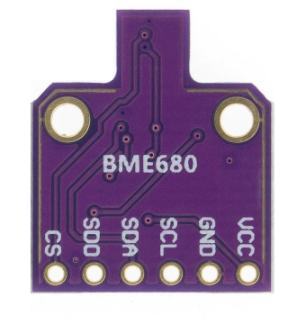 BME680, датчик давления, влажности и температуры