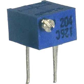 100Ом 0.5Вт 3266P 5%, подстроечный резистор