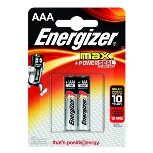 LR03 (AAA) батарейка ENERGIZER MAX 2шт