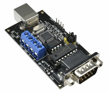 Адаптер FT232BM, интерфейсный модуль USB-RS232/RS485/UART/TTL