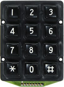 TF-0286B, клавиатура 3x4/57x46 