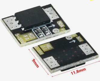 Модуль MOSFET 25-45А 80A(макс) Uвх 0-60В Uвых 5-18В 9x11.8мм