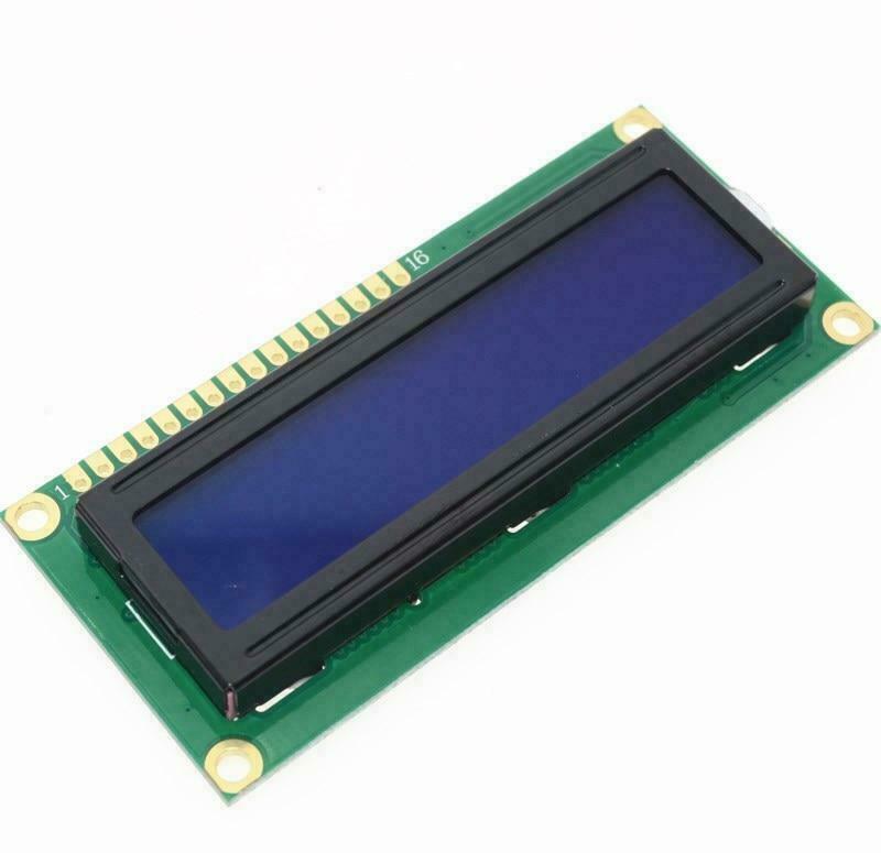 LCD1602 blue, знакосинтезирующий индикатор 16х2 (синий)