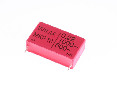 3300пФ 2000В 15мм MKP10-3.3N/2K 10%, конденсатор полипропиленовый WIMA