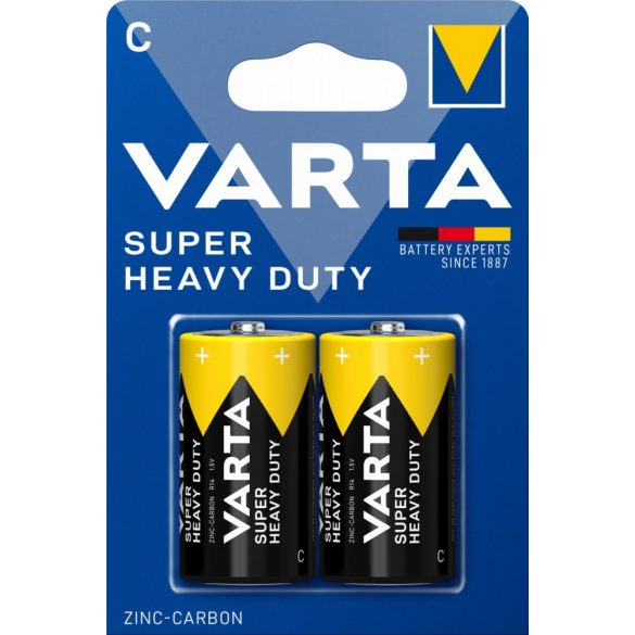 R14 (C) батарейка VARTA Super Heavy Duty 1.5В 2шт