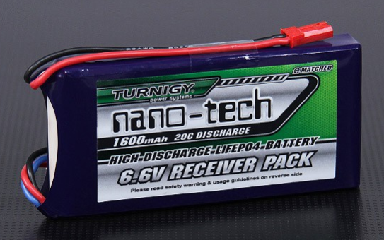 Turnigy Nano-Tech 1600mah 6.6В 20C, Li-Po аккумулятор