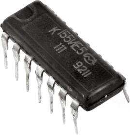 КР198НТ1, транзисторная сборка из 4-х NPN-транзисторов [DIP-14]