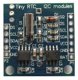 RTC I2C, модуль часов и EEPROM [24C32 и DS1307]